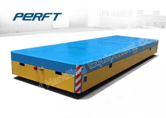 Equipamento trackless resistente do transporte de materiais do carro de transferência da bateria para a indústria usada nos armazéns