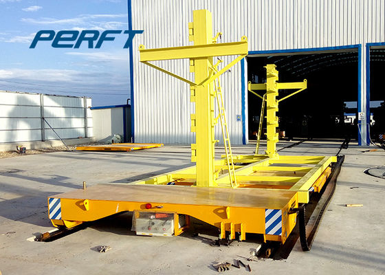 9 Ton Cable Reel Power Motorized Transfer Trolley For Machaine Parts Handling