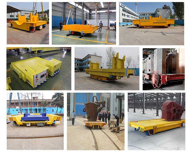 Carro de 200 toneladas de transferência da concha do potenciômetro da escória para a engenharia da metalurgia