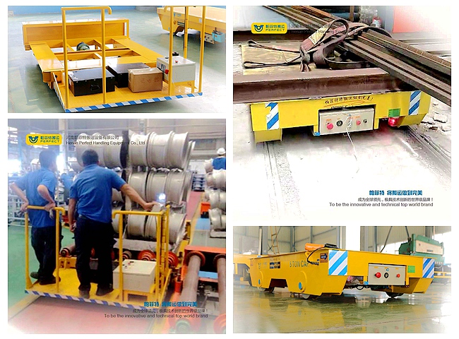 Carga pesada que segura o veículo aplicado no veículo de transferência da metalurgia da fábrica de aço
