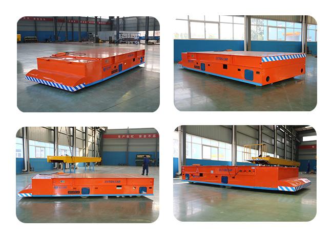 Carro Trackless material industrial de 35 toneladas de transferência da carga pesada para o transporte de carga da fábrica livremente