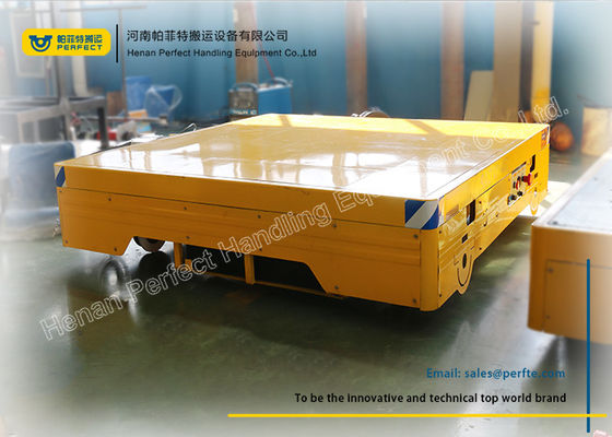 Environmental Battery Transfer Cart / Motorized Transfer Trolley 1435 Mm Rail Gauge